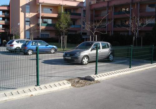 Ограждение парковки придомовых территорий в Белебее